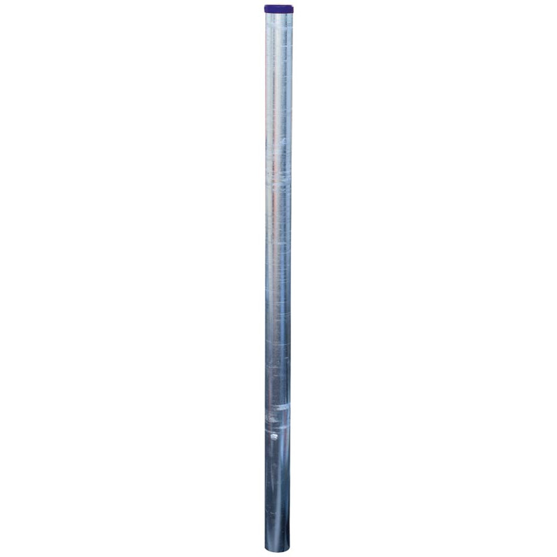  Poteau nu à sceller Ø 102 mm - H. 2,13 m - Epais. 4 mm