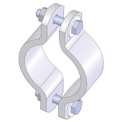 Bride pour fixation de tube Ø 76,1 mm Bride pour fixation de tube Ø 76,1 mm
